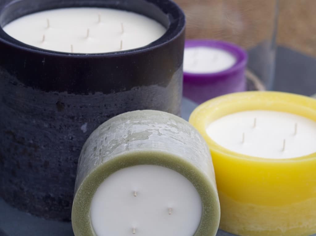 Coloured Pillar & Dinner Candles Moores Home and Garden