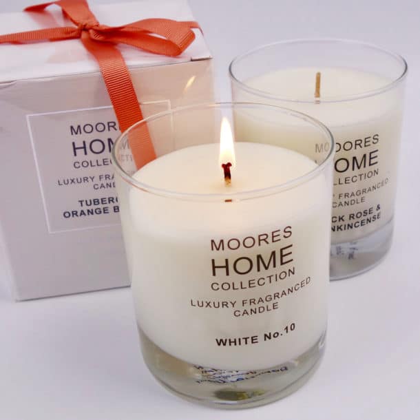 Hand Poured Perfumed Candles Moores Home and Garden